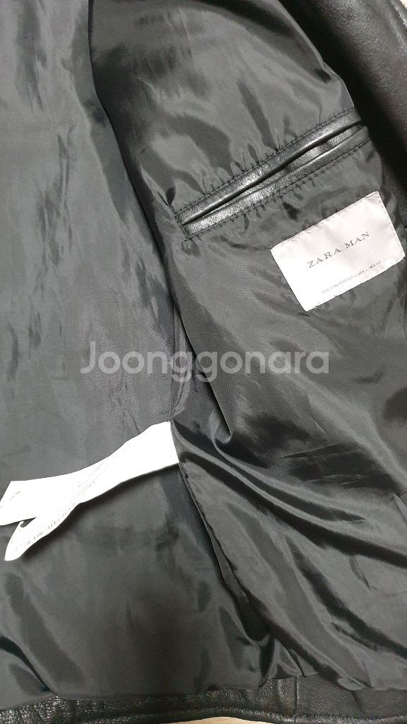 자라 가죽 자켓 팝니다--6