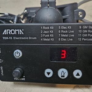 AROMA TDX-15 전자 드럼 모듈