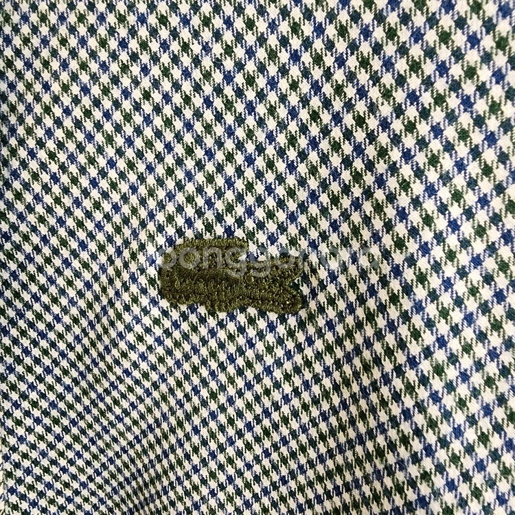 새상품 라코스테 원피스 국내정품 셔츠 벨트 플레어 체크--4