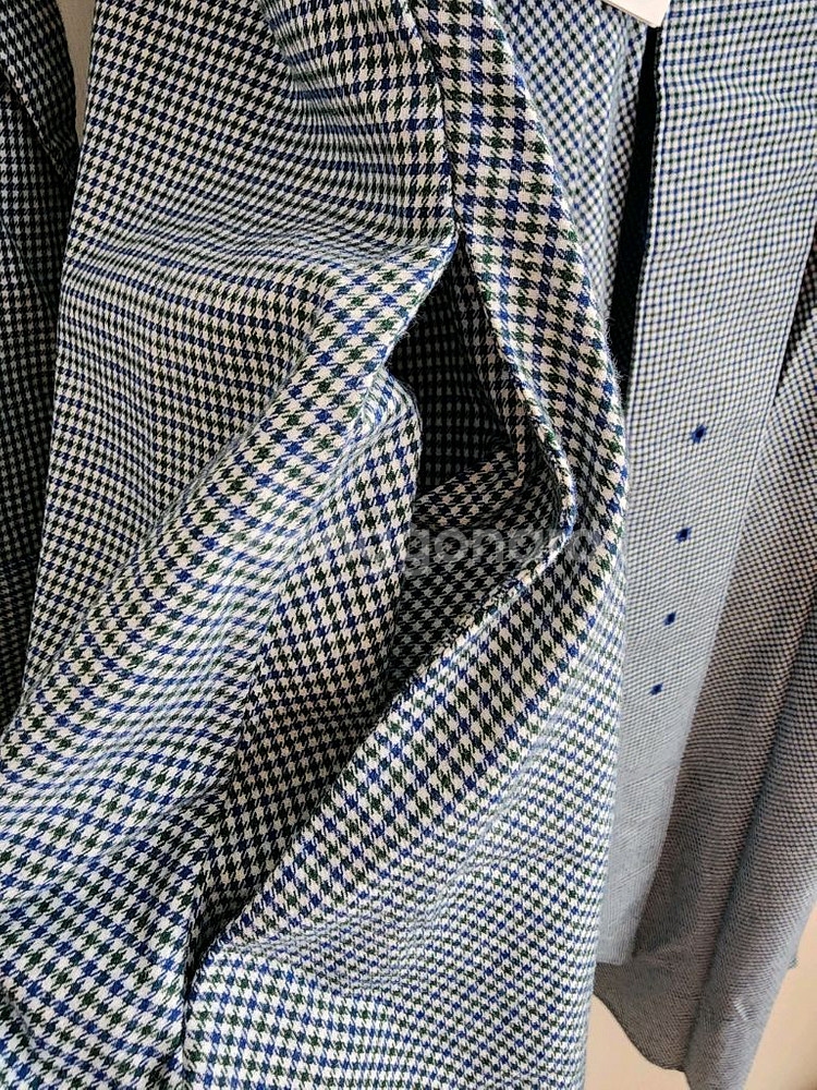 새상품 라코스테 원피스 국내정품 셔츠 벨트 플레어 체크--8