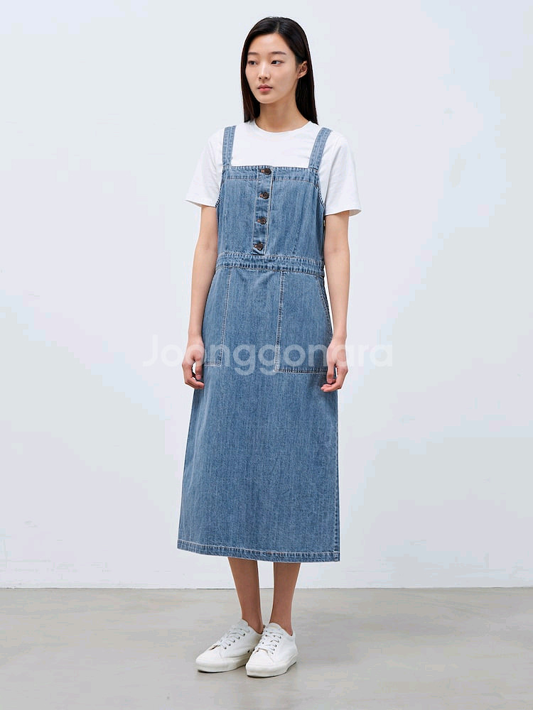 24년 빈폴레이디스 오버롤 원피스--1