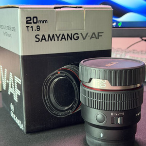 삼양 v-af 20mm t1.9 소니
