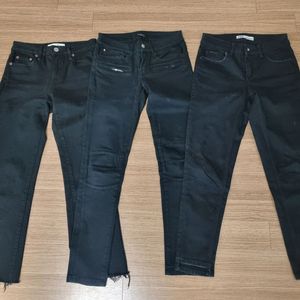 자라 쿠플스 트라베 블랙 면바지 합처서 7000원 25