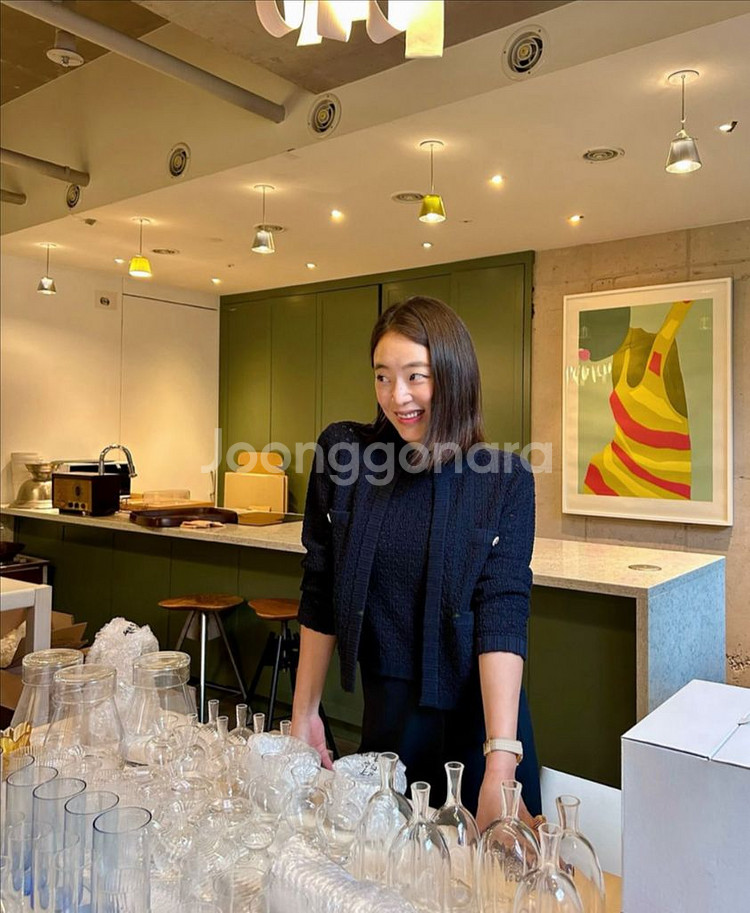 몽또또 네이비 자켓가디건 새상품--1