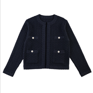 몽또또 네이비 자켓가디건 새상품