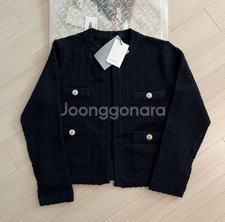 몽또또 네이비 자켓가디건 새상품--2