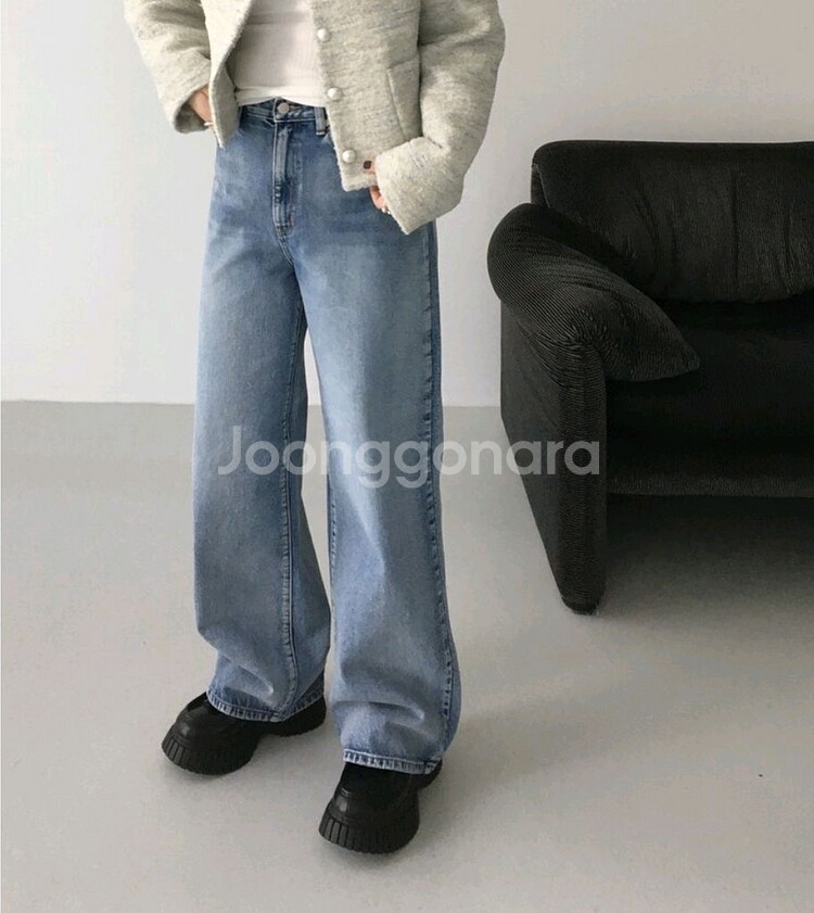 어바웃무드 청바지--0