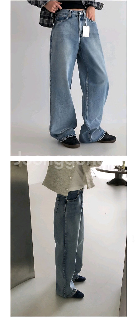 어바웃무드 청바지--1