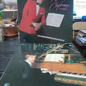 라이센스 중고 리차드 클레이더만 베스트 LP 1집, 2