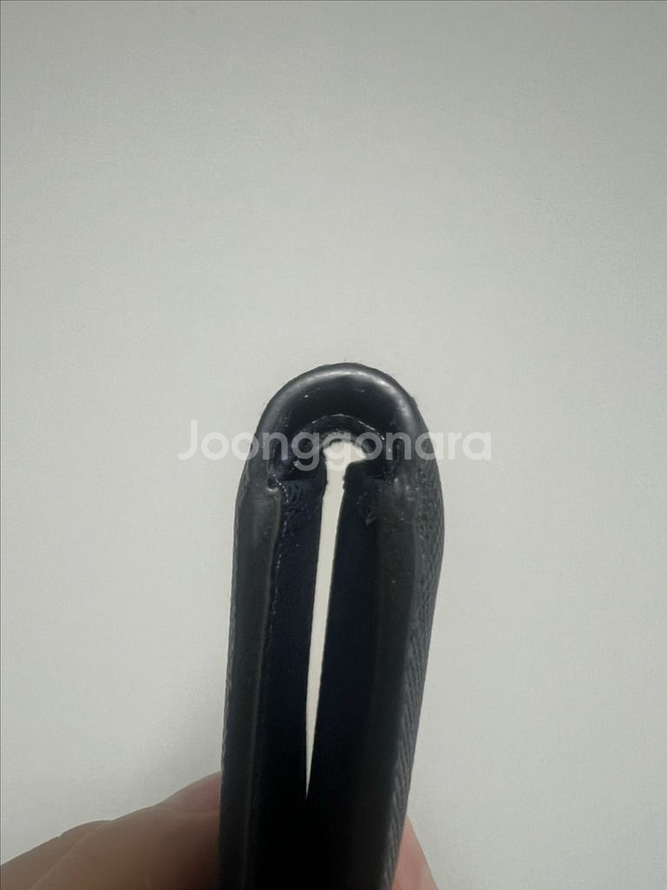 [새상품급,풀구성,정품] 프라다 사피아노 반지갑 블랙--9