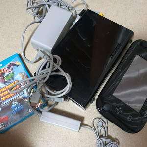 닌텐도 Wii U 프리미엄 블랙 세트 + 탱크탱크탱크