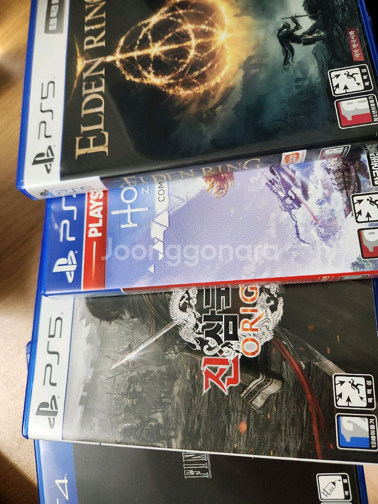ps5 진삼 오리진, 엘든링, ps4 파판7리메,호제던--0