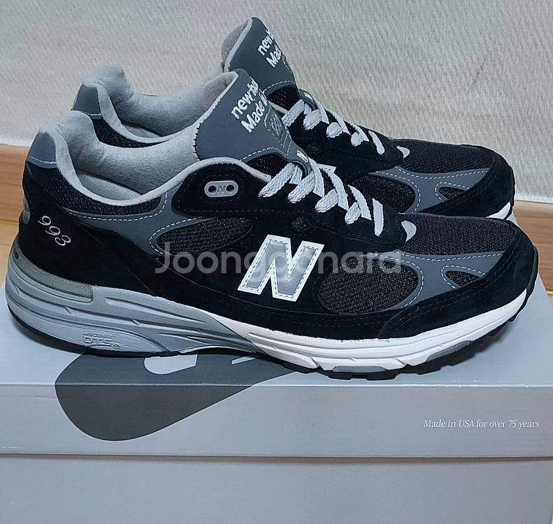 뉴발란스 993 블랙 275 뉴코탭제품--3
