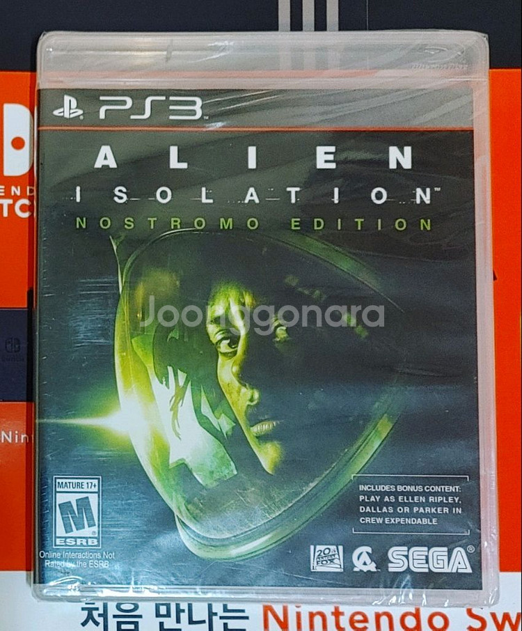 (미개봉)PS3에일리언 아이솔레이션 팝니다!!--2