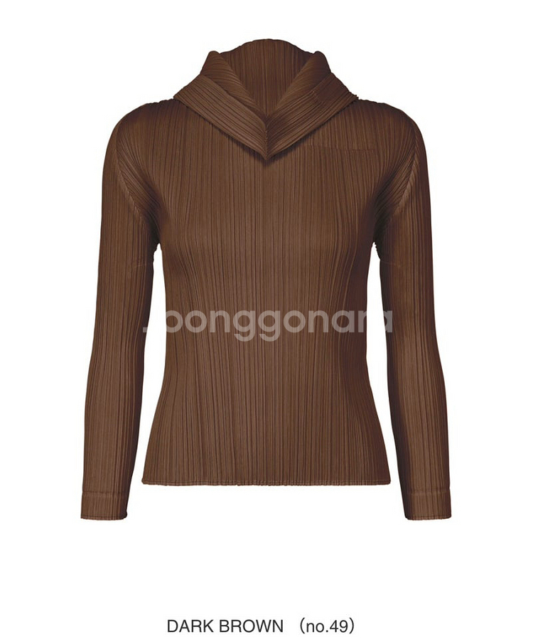 플리츠플리즈 후드탑--0