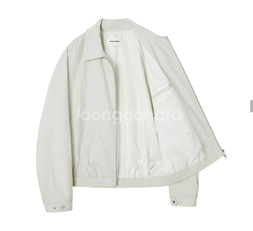 (새 상품) 인사일런스 패디드 블루종 크림--1