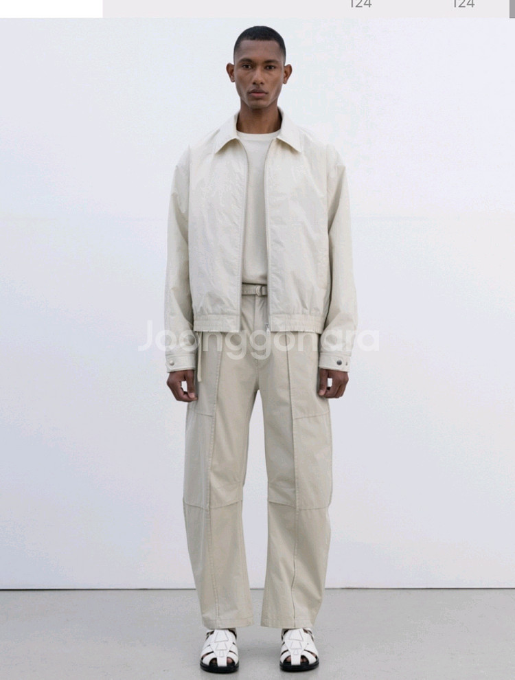 (새 상품) 인사일런스 패디드 블루종 크림--4