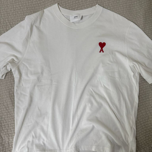 아미 반팔티 100 (연한 오트밀 색상)