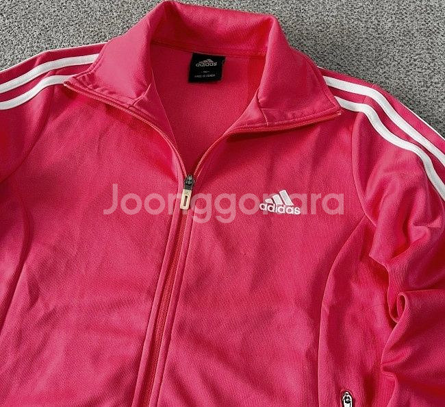아디다스 핑크 트랙탑 져지집업 90/S--1