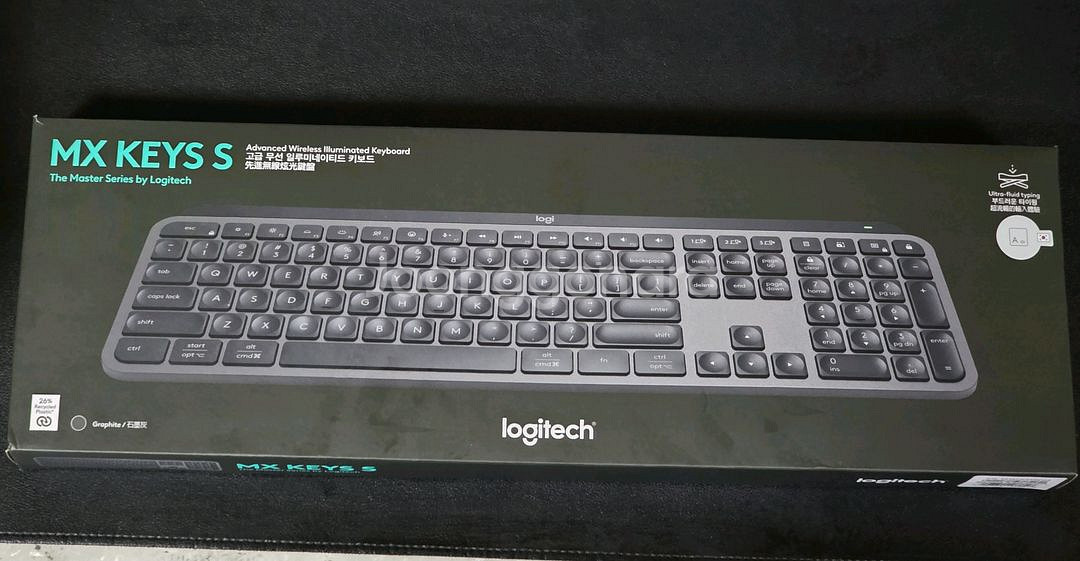 로지텍 mx keys s 펜타그래프 키보드--0