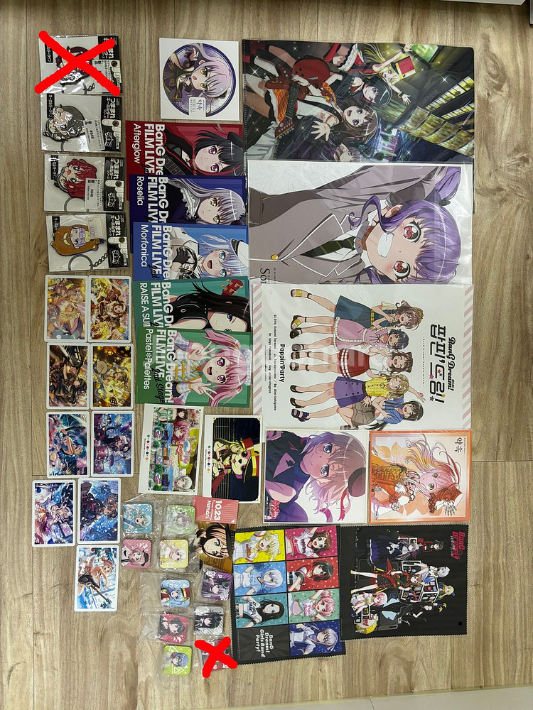 뱅드림/럽라 굿즈, 만화, 피규어, 스코어 판매--0