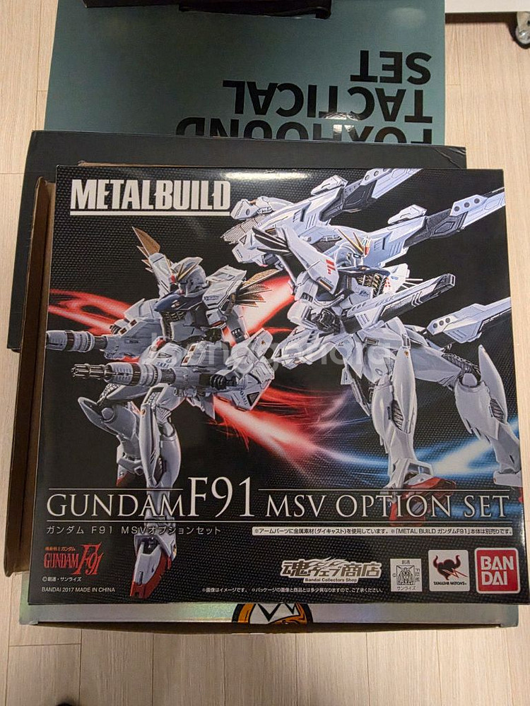메탈빌드 F91 확장세트 msv옵션 판매합니다--2