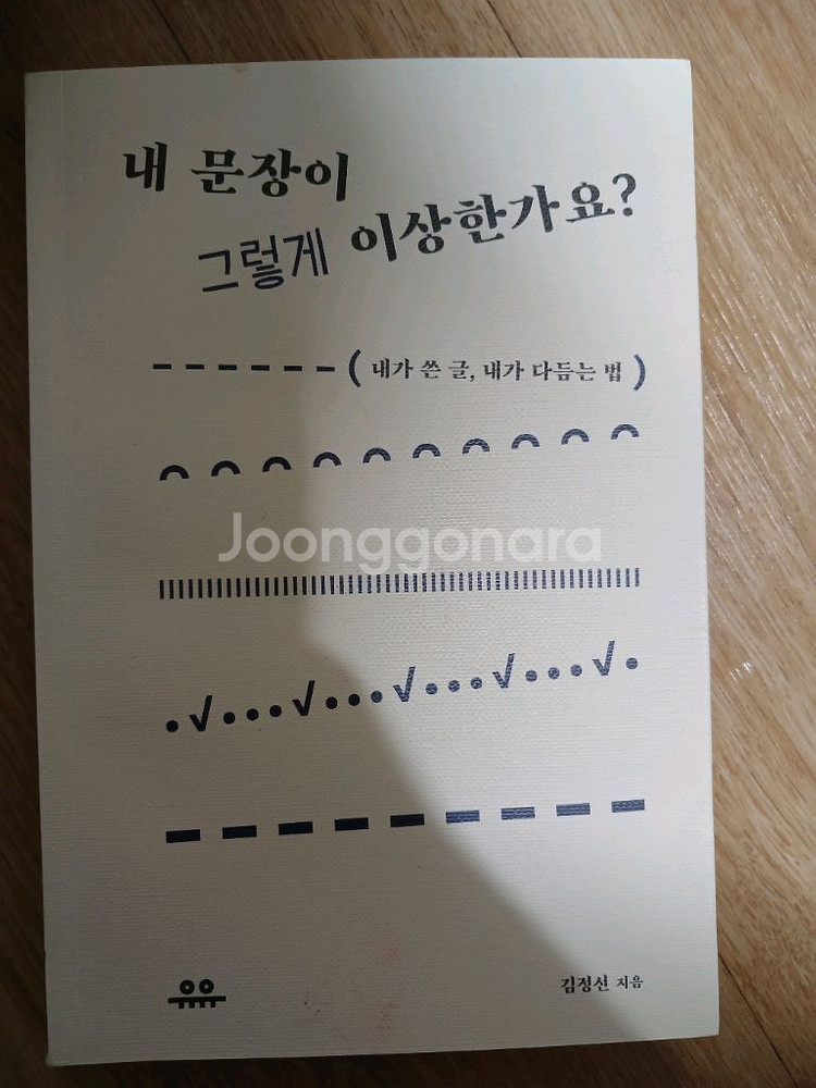 내 문장이 그렇게 이상한가요? - 김정선--0