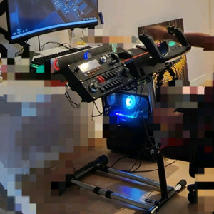 로지텍 싸이텍요크 비행 시물레이션 조이스틱게임