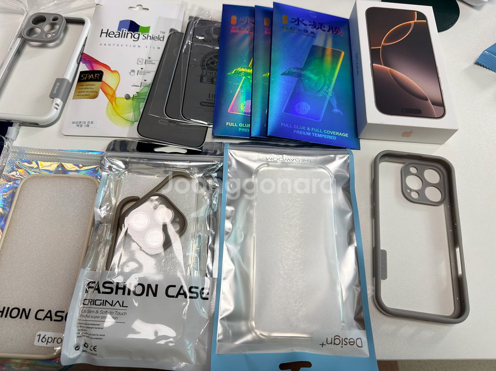 iPhone 16 Pro 데저트 골드 512gb 판매합--6