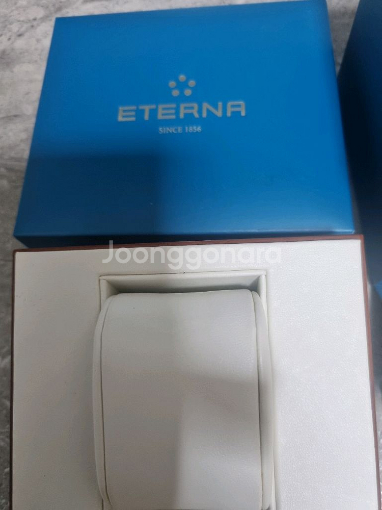 에테르나(ETERNA) 가죽 스트랩과 시계 케이스--3