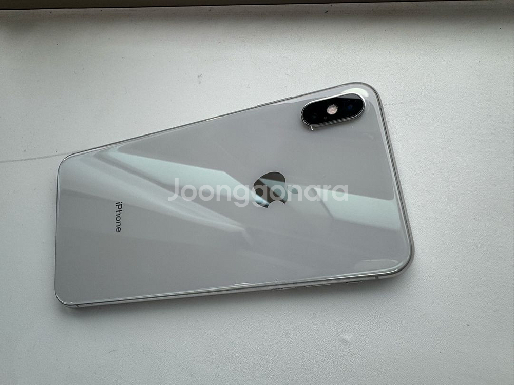 아이폰 XS max 256GB 화이트--1