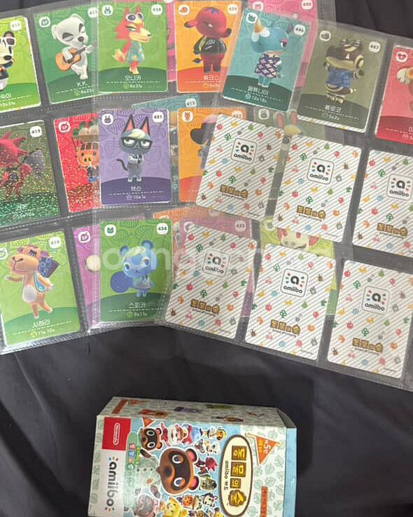모동숲 아미보 카드 5탄 일괄판매--0