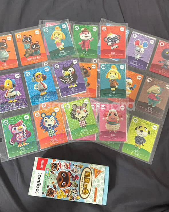 모동숲 아미보 카드 5탄 일괄판매--1