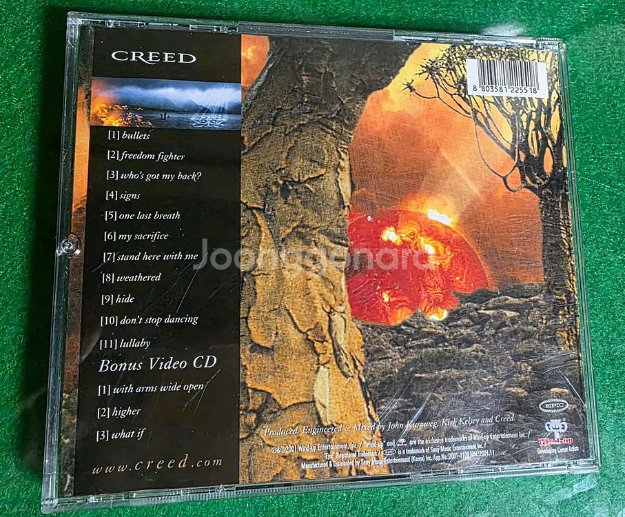 크리드(CREED) 밴드 Weatherd앨범 판매합니다--1