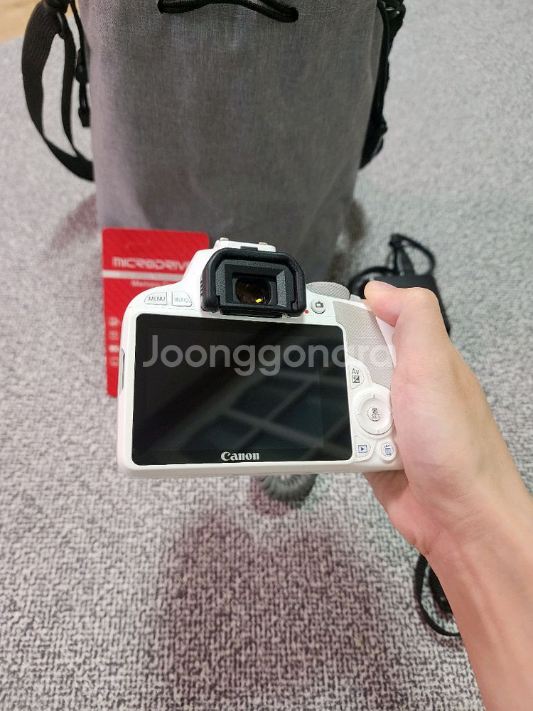 케논 EOS100b 카메라 세트 +128GB 메모리카드--2