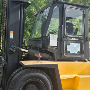 대우 10톤 중고 지게차 판매(96년, 하이마스트 장착 이미지