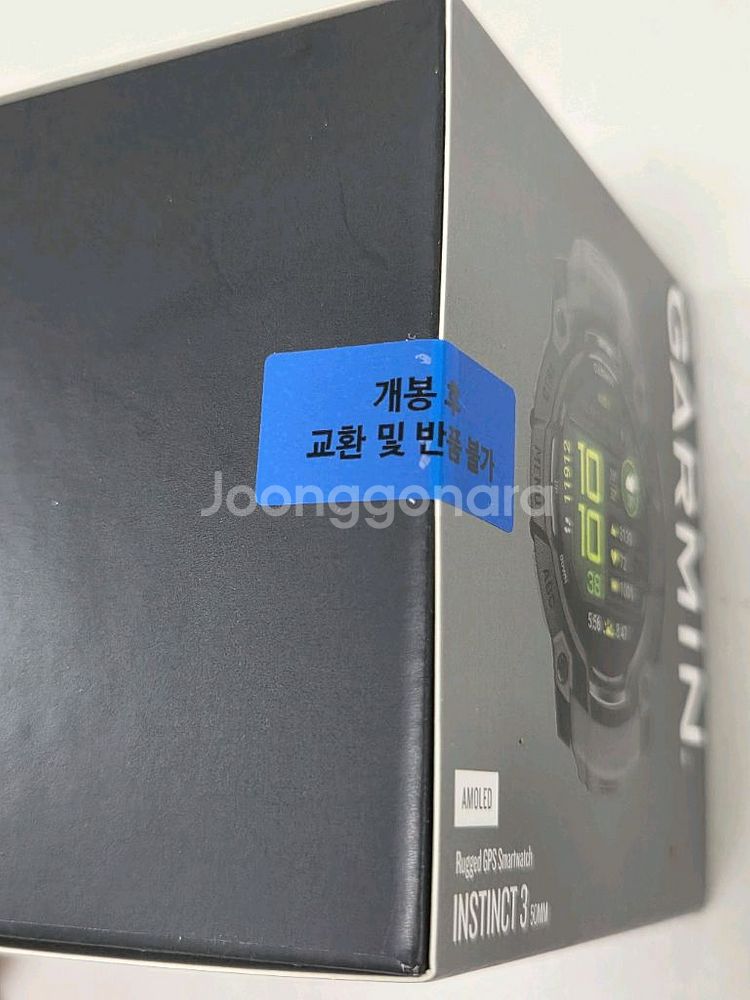가민 인스팅트3 50mm 미개봉 팝니다--1