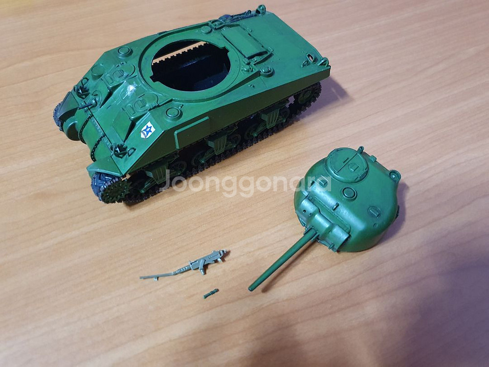 타미야 1/48 M4 셔면 도색 실패작 판매합니다--0