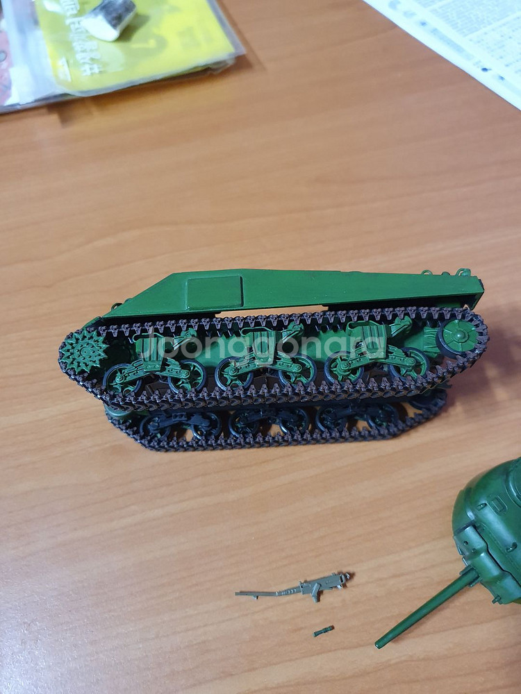타미야 1/48 M4 셔면 도색 실패작 판매합니다--3