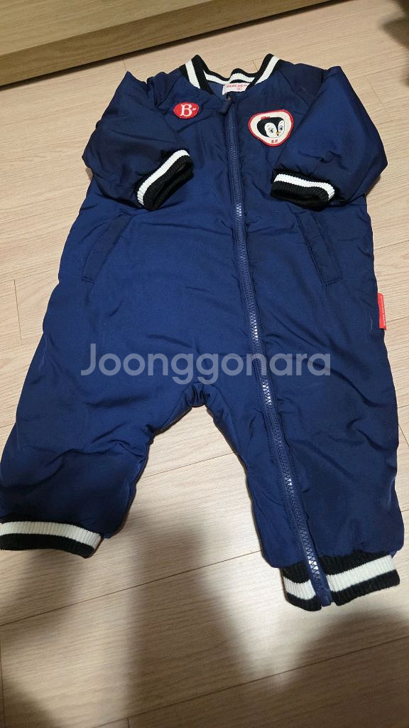 베베드피노 휴고 패딩 오버롤 90--0