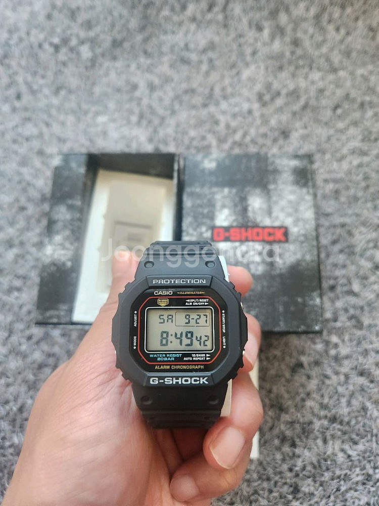 지샥 DW-5600RL-1DR 판매합니다(25년 9월)--2