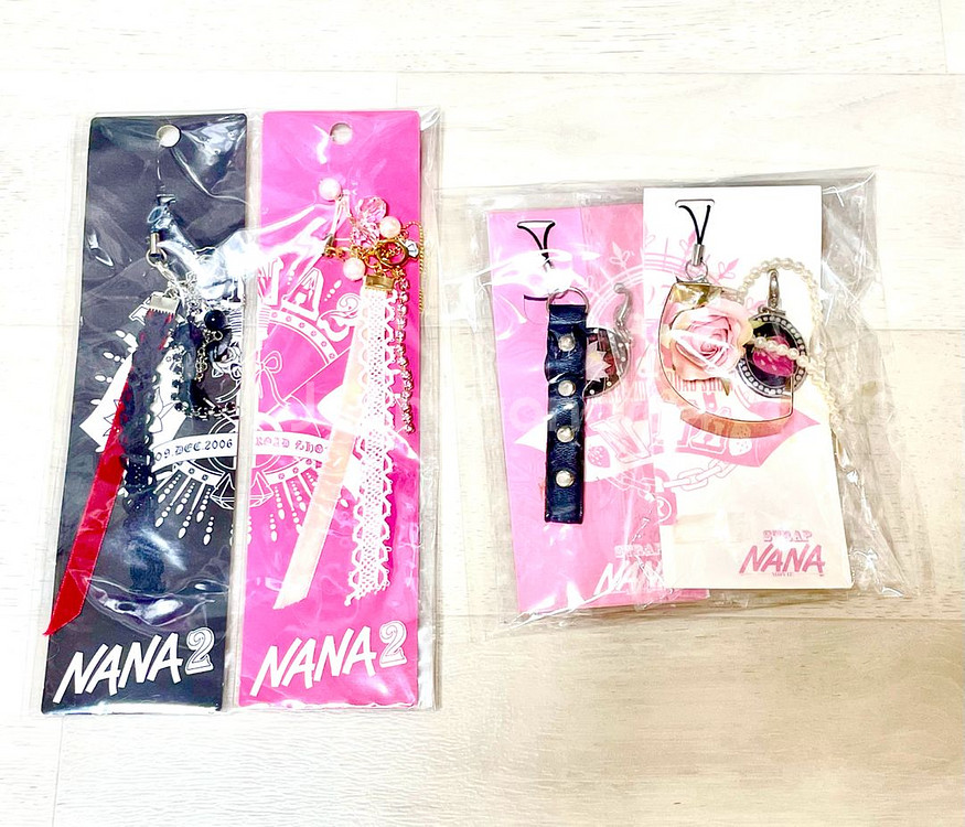 야자와아이 나나 nana 영화 1,2 스트랩 일괄--0