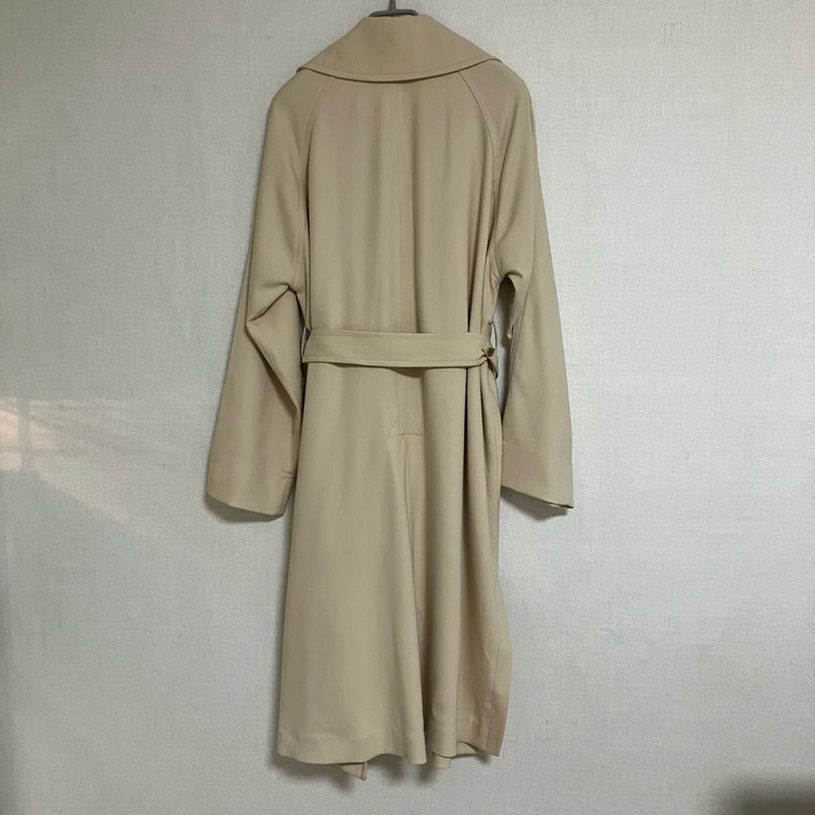 듀엘 아이보리 롱 트렌치코트 (55) 이미지