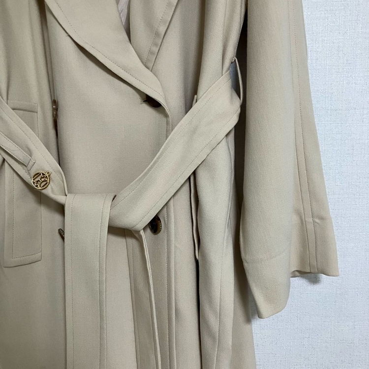 듀엘 아이보리 롱 트렌치코트 (55) 이미지