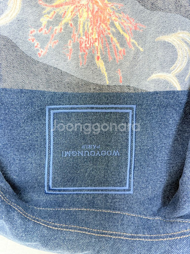 (23FW 새상품급) 우영미 볼케이노 크롭 데님 자켓--9