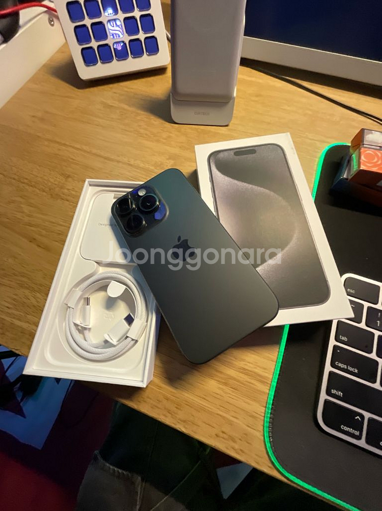 아이폰15pro 126 스페이스그레이--1