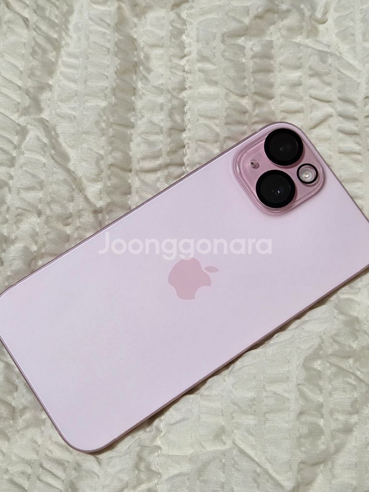아이폰15 핑크 256GB S급--0