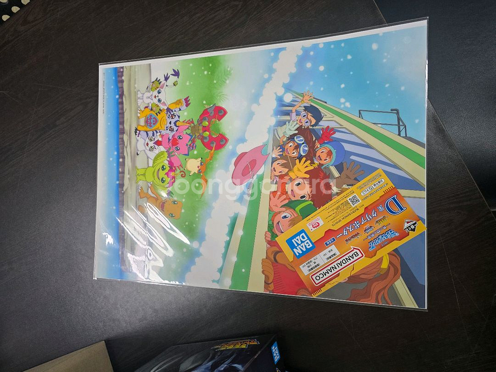 디지몬 제일복권 빛과어둠 미개봉 A상 오메가몬--4