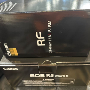 r5 mark2 rf24-70 미개봉 판매합니다