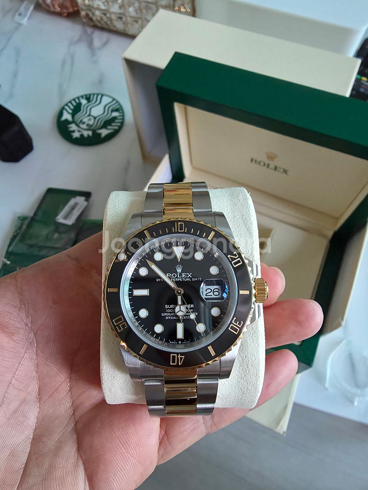 롤렉스 풀박 클린 서브마리너 흑콤 41mm 실착X--4